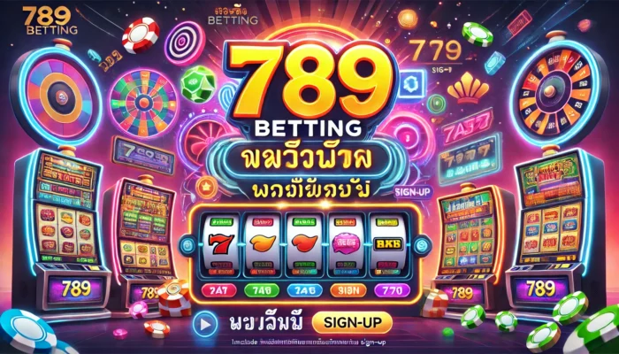 789Betting เล่นสล็อตสนุก ปลอดภัย สมัครง่าย ไม่มีโกง
